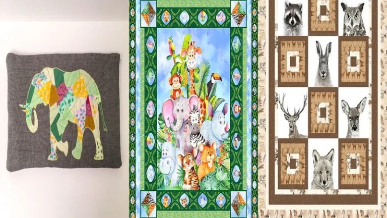 8 Cute Free Animal Quilt Pattern Ideas to Sew