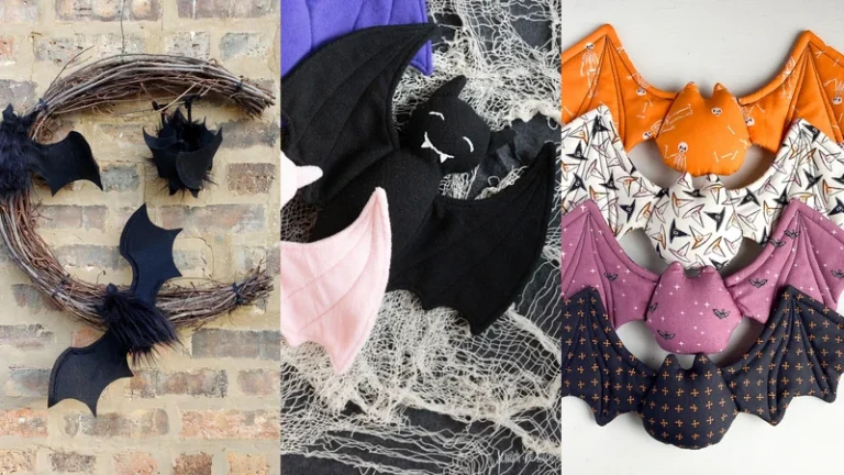 7 Best Free Bat Sewing Patterns for Halloween