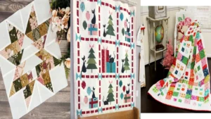 10 Free Christmas Quilt Patterns to Sew This Holiday Season