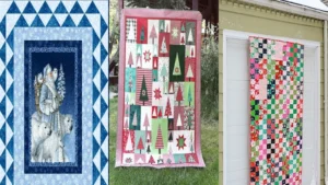10 Free Last-Minute Christmas Quilt Patterns to Sew Before the Holidays