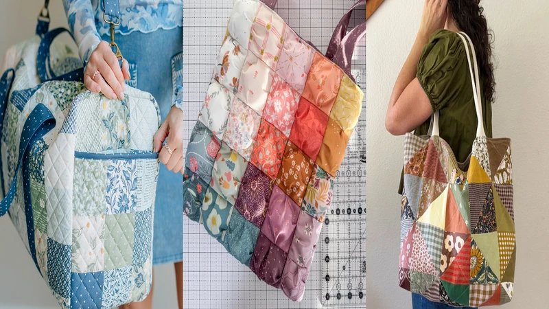 Patchwork Quilted Bag