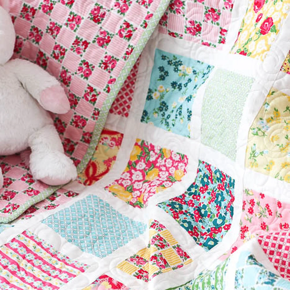 Baby Quilt Patterns For Girls 9