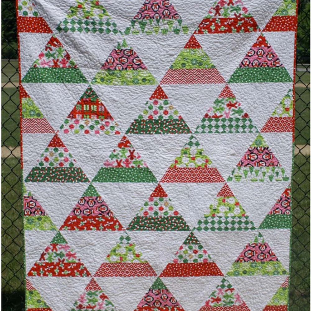Christmas Tree Quilt 10