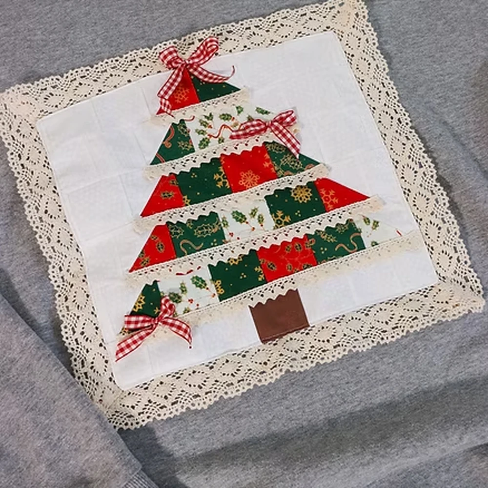 Christmas Tree Quilt 5
