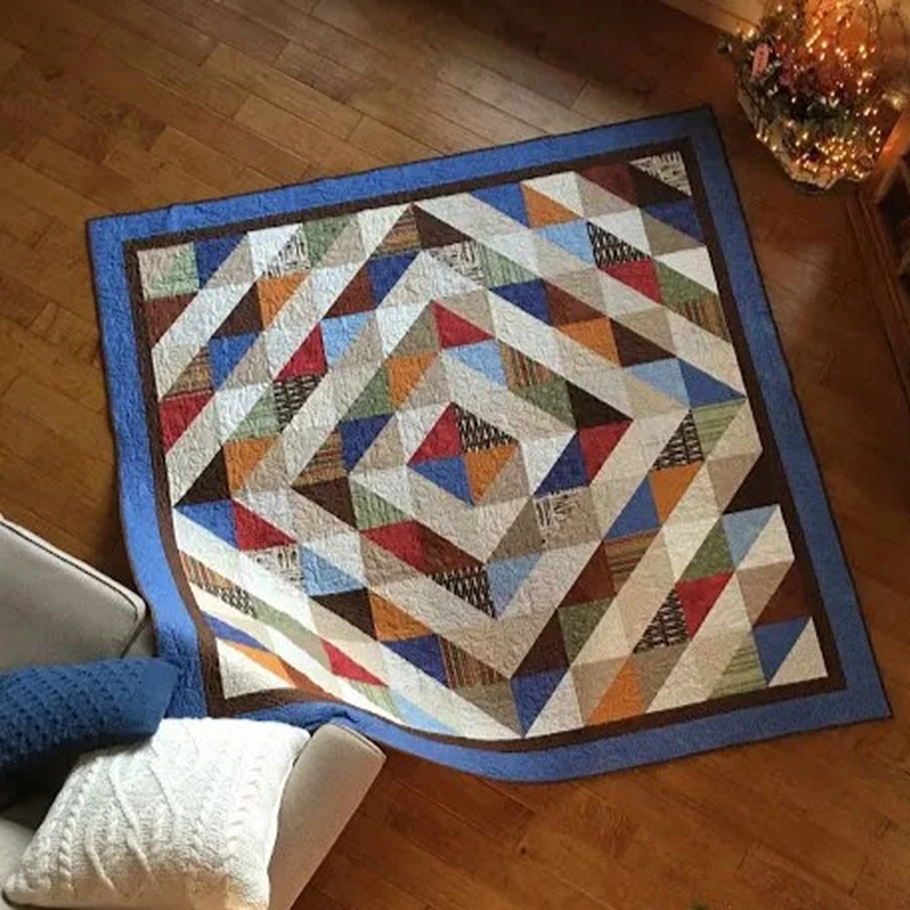 Half Square Triangle Quilt 7