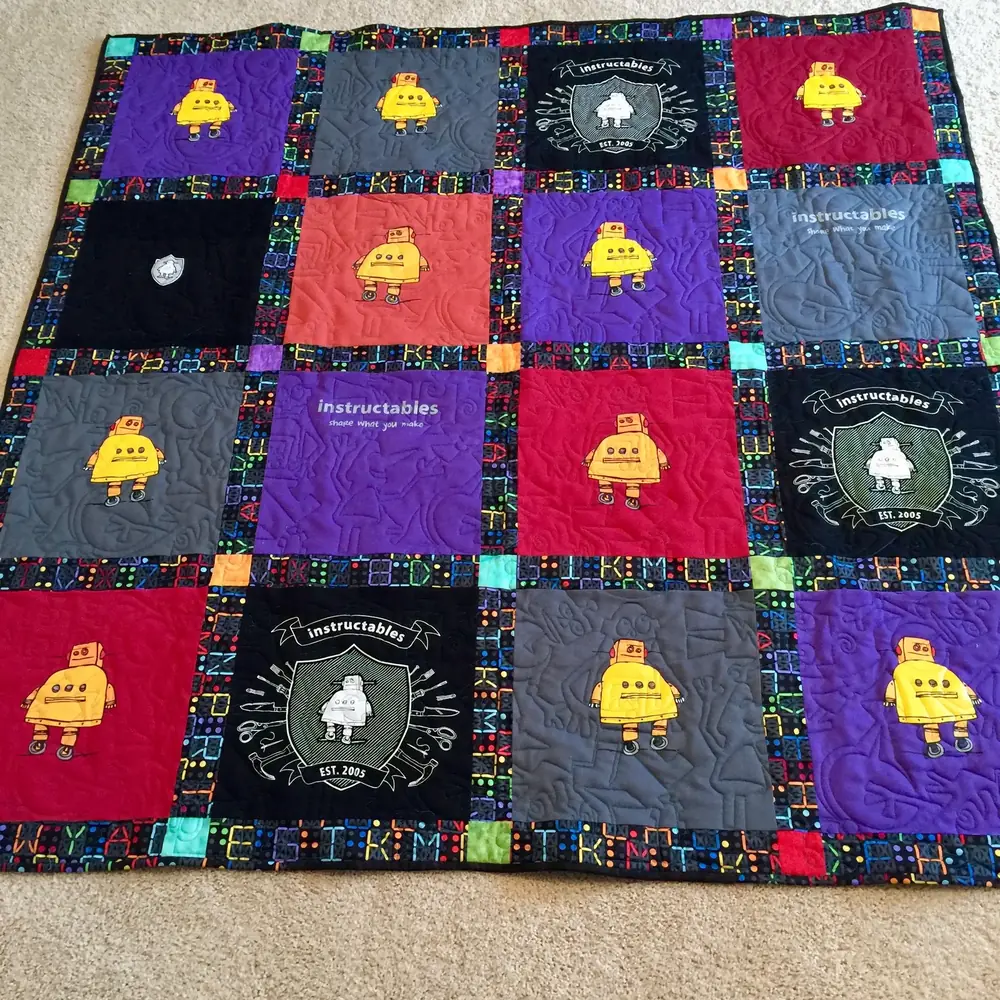 T Shirt Quilt 8