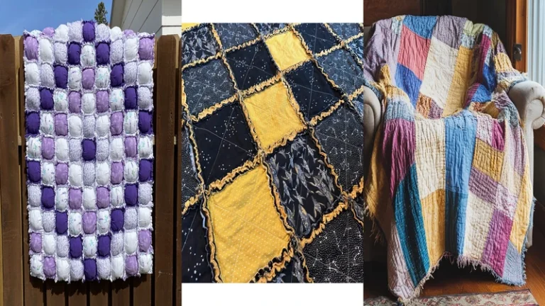 11 Easy Rag Quilt Patterns for Beginners