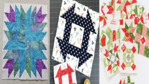 16 Beautiful 12 Inch Quilt Block Patterns for Quilters