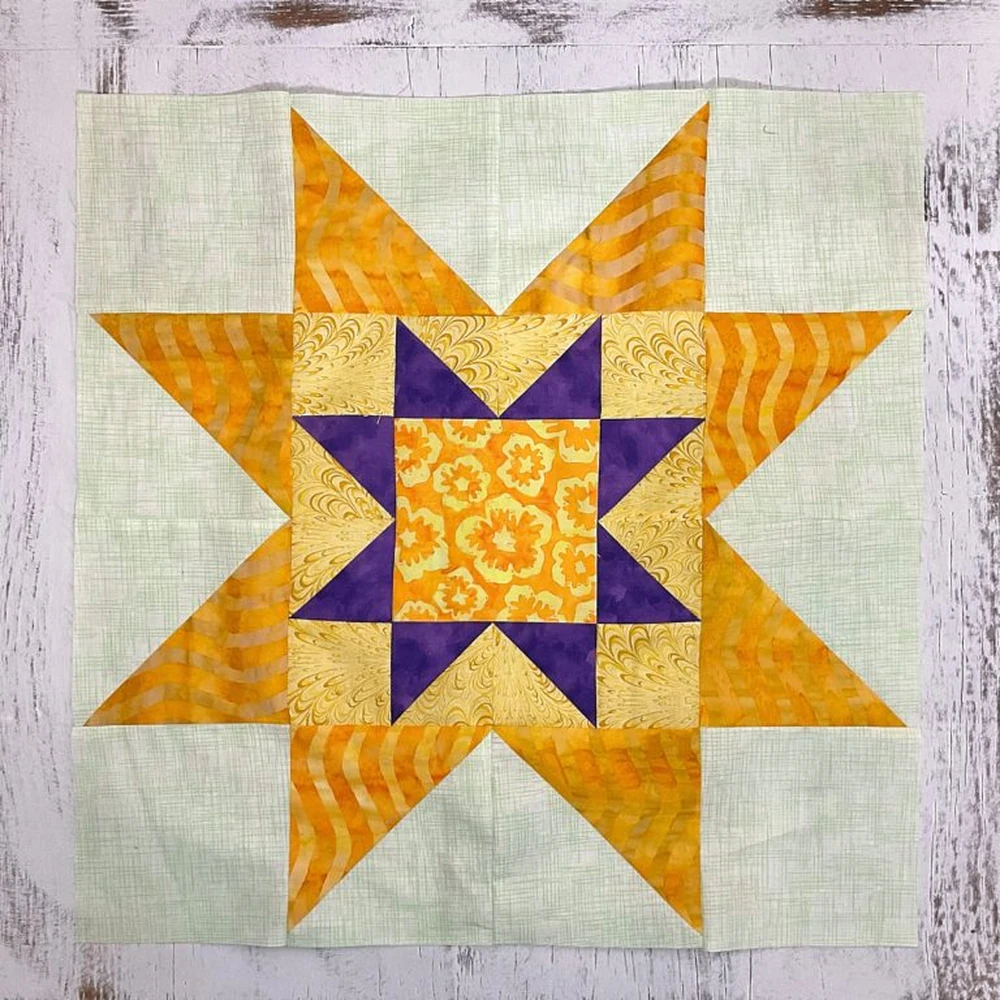 Sawtooth Star Quilt 3