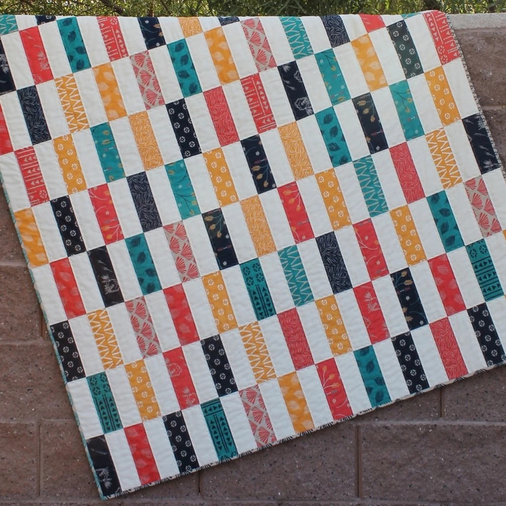 Strip Quilt 5