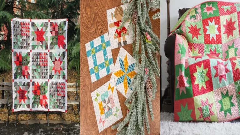 11 DIY Christmas Quilt Projects to Make Your Home Festive