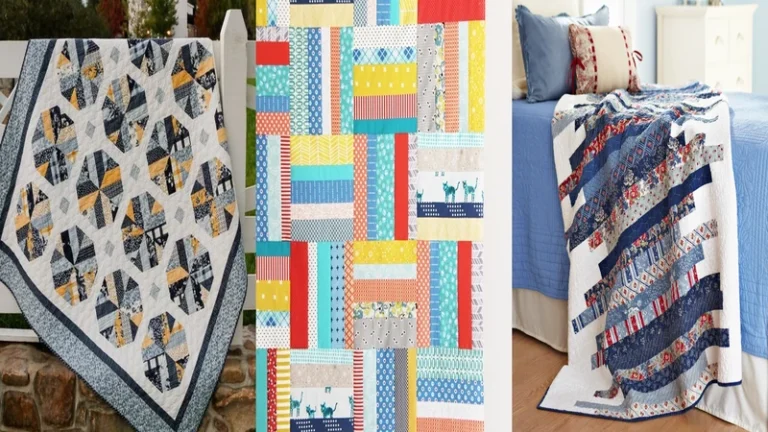 12 Strip Quilt Patterns for Beautiful Scrap Quilts